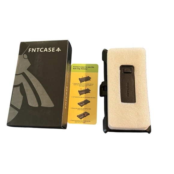 FTNCASE Black Belt Hip Holster Phone Case Sampson Galaxy Heavy Duty Protection - Picture 3 of 3